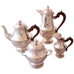 Antique Louis XVI Style French Sterling Silver Tea and Coffee Service 2