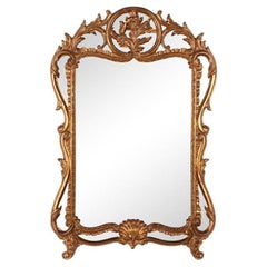 Baroque Style Parclose Mirror from Paris, 19th Cen.