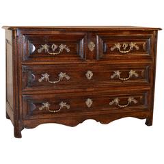 Antique Late 18th Century French Oak Commode