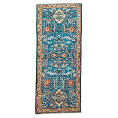 Oriental Hand Knots Rugs 2'7" x 6'4" #6004