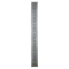 Türkischer Oushak-Teppich-Läufer 2'9" x 28'7" #7282