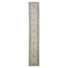 Turkish Oushak Rug Runner 2'11" x 17'2" #HS-2018