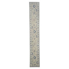 Turkish Oushak Rug Runner 2'11" x 18'8" #8018