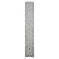 Tappeto Oushak turco Runner 2'11" x 17' #7994