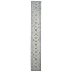 Turkish Oushak Rug Runner 2'11" x 19'2" #7510