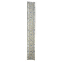 Turkish Oushak Rug Runner 2'11" x 19'11" #7502