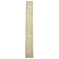 Turkish Oushak Rug Runner 2'5" x 17'7" #1518