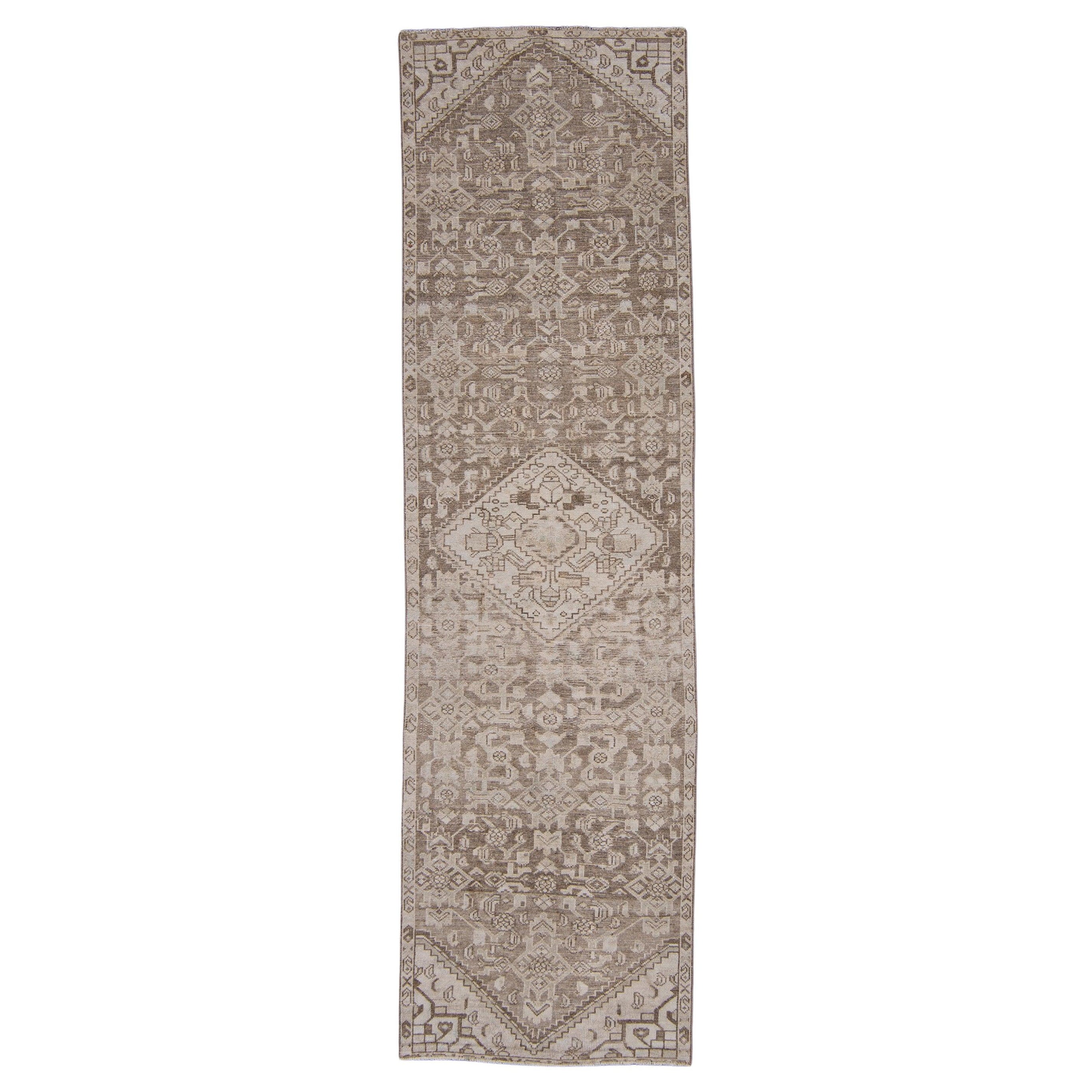 Tapis turc vintage d'Anatolie 2'6" x 8'11" n° 5012