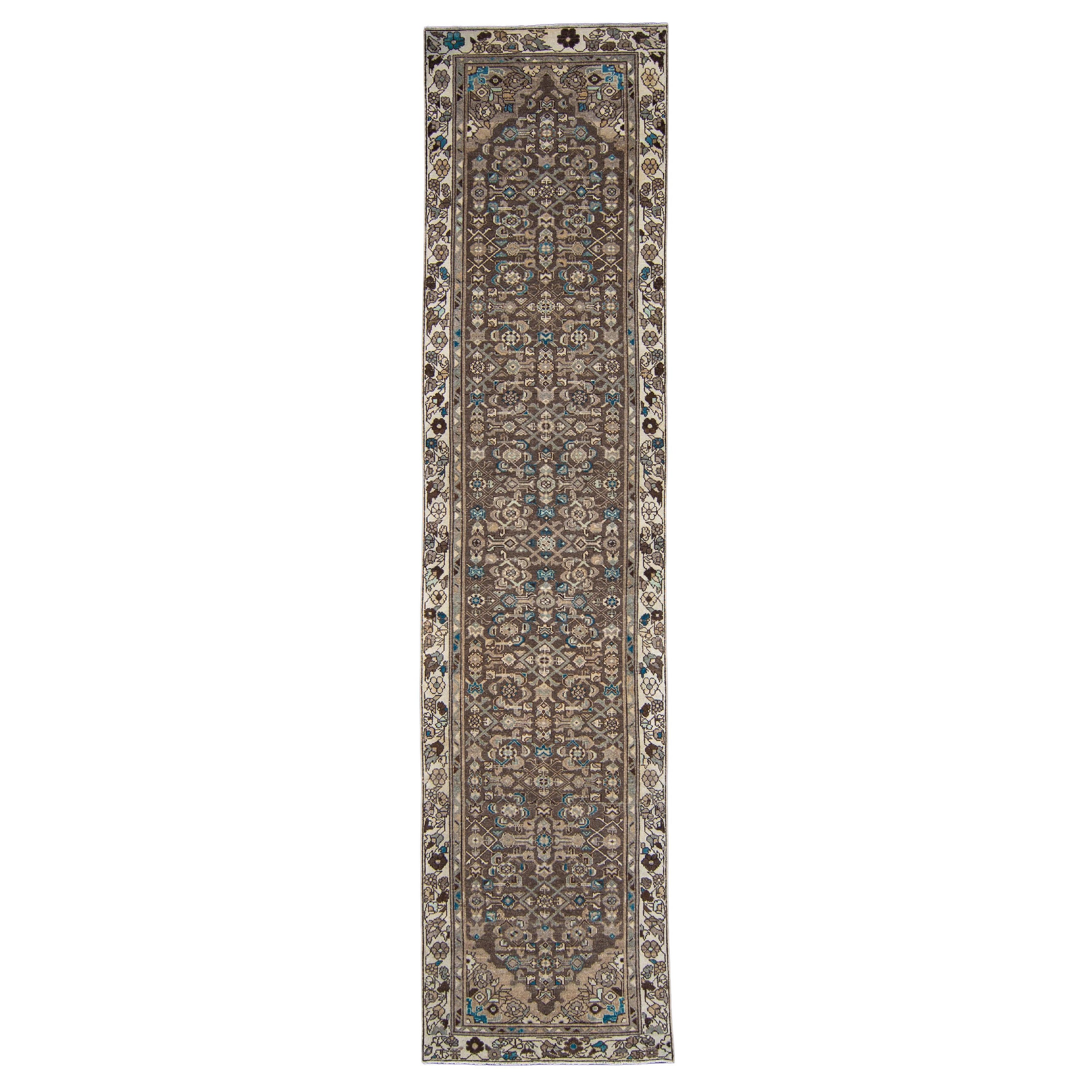 Turkish Vintage Anatolian Rug 3'1" x 12'10" #5008