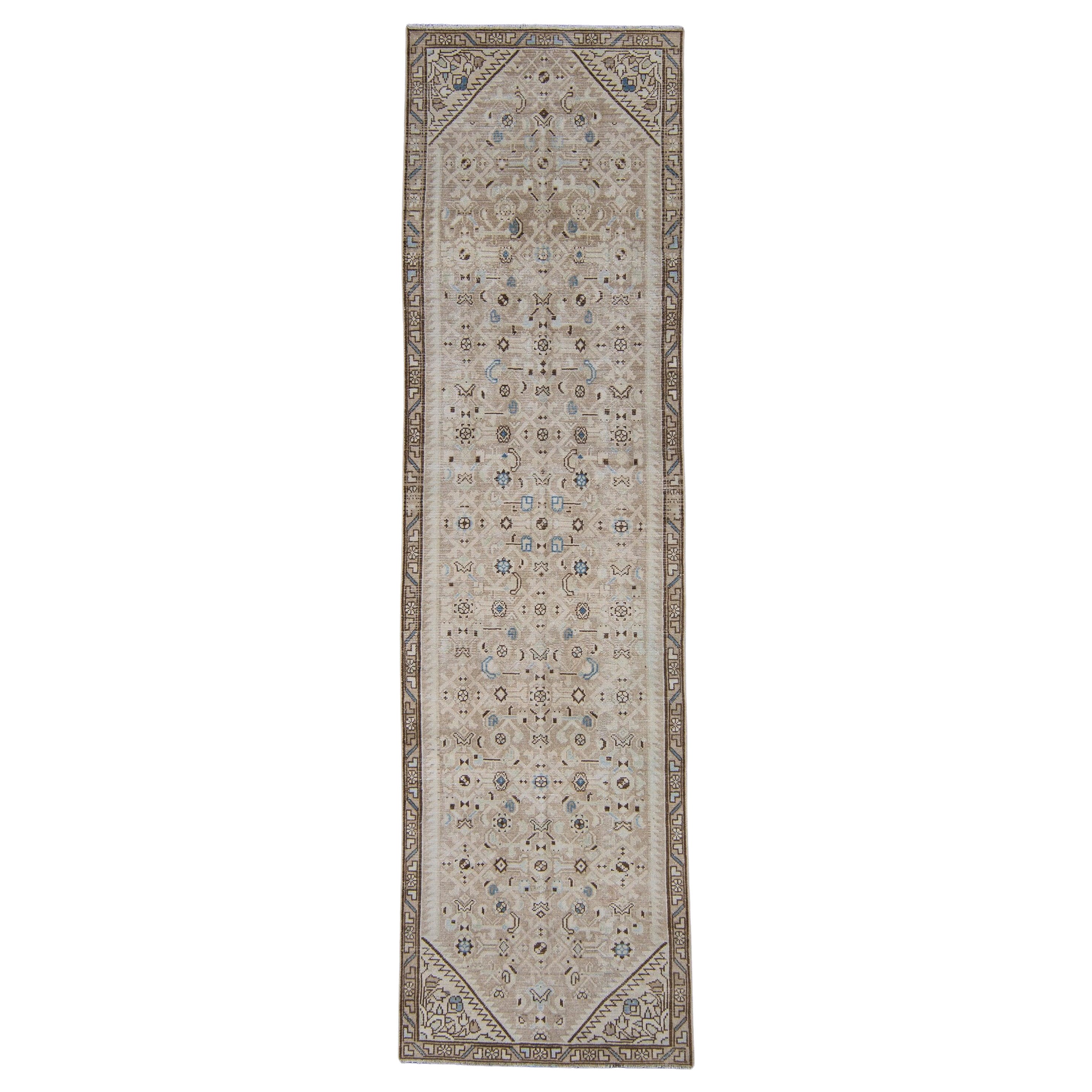 Turkish Vintage Anatolian Rug 2'7" x 9'3" #5007