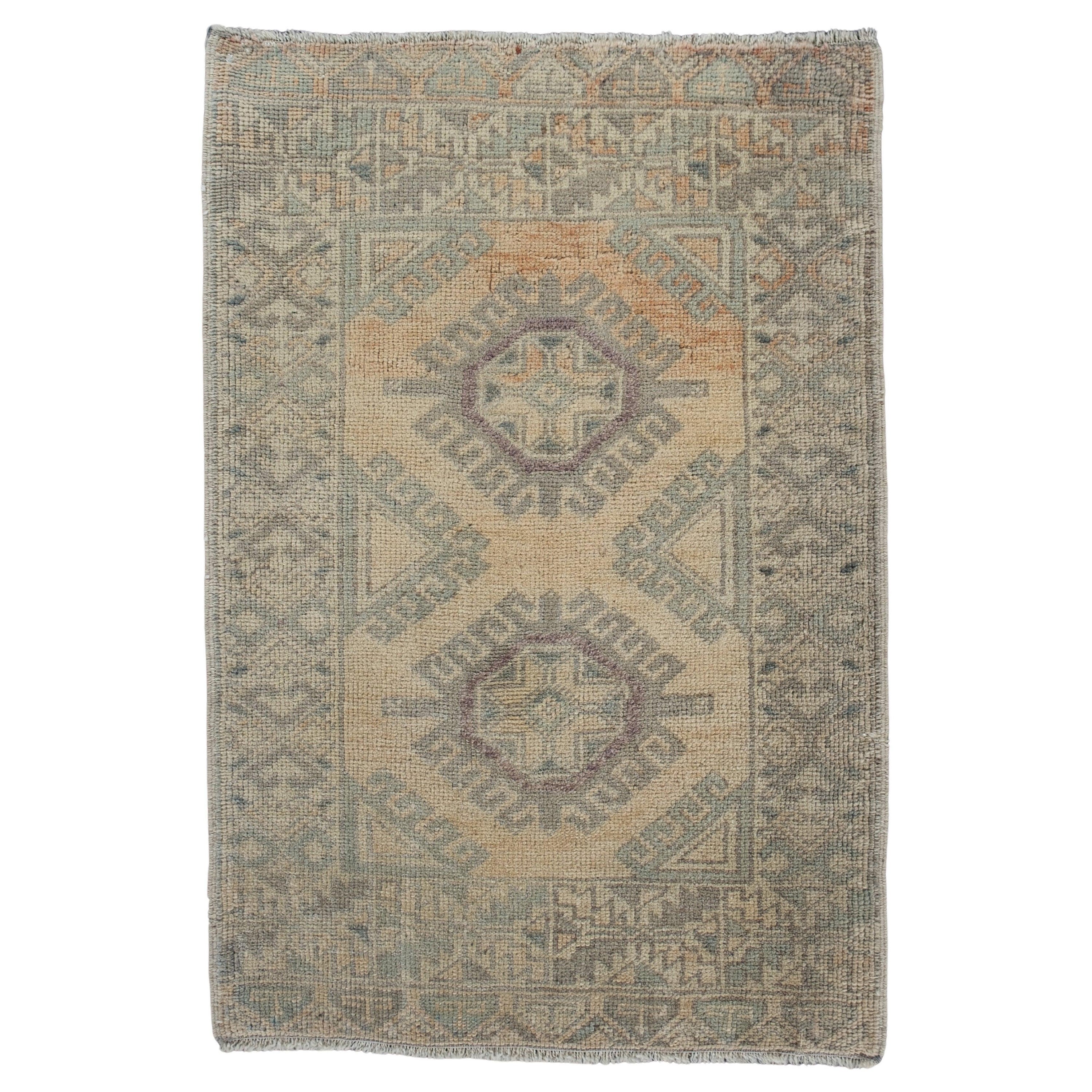 Turkish Vintage Anatolian Rug 2'2" x 3'1" #101