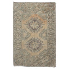 Turkish Vintage Anatolian Rug 2'2" x 3'1" #101