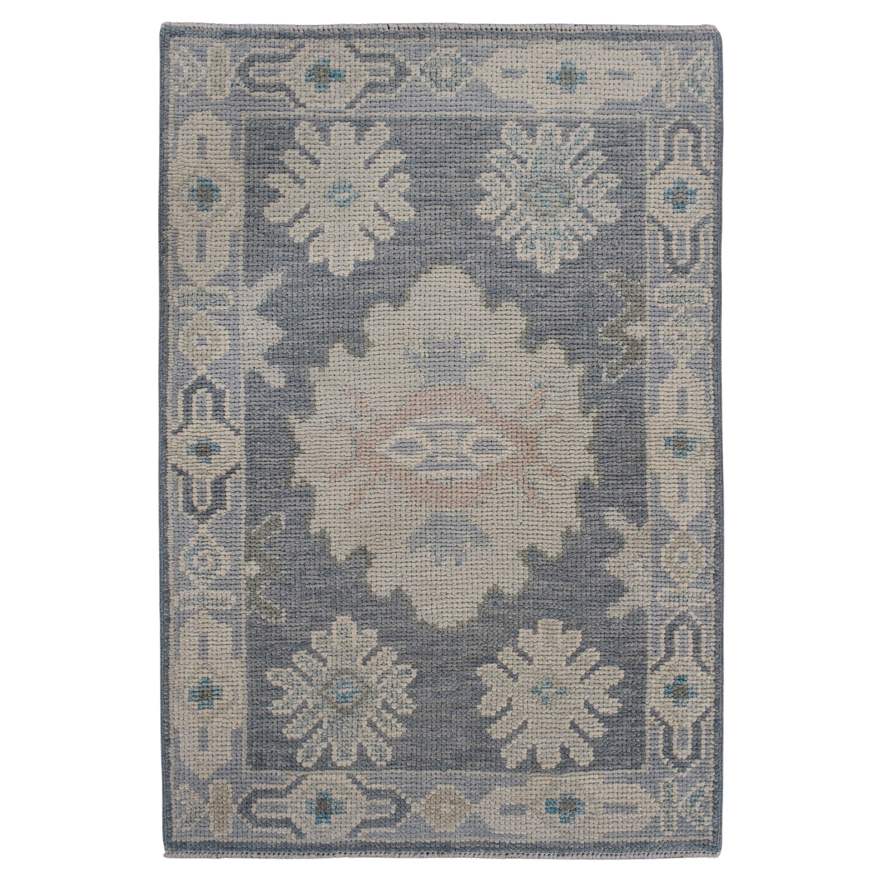 Turkish Oushak Rug 2'1" x 3' #11832