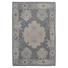 Tappeto Oushak turco 2'1" x 3' #11832