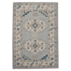 Alfombra turca Oushak 2'3" x 3'2" #11510