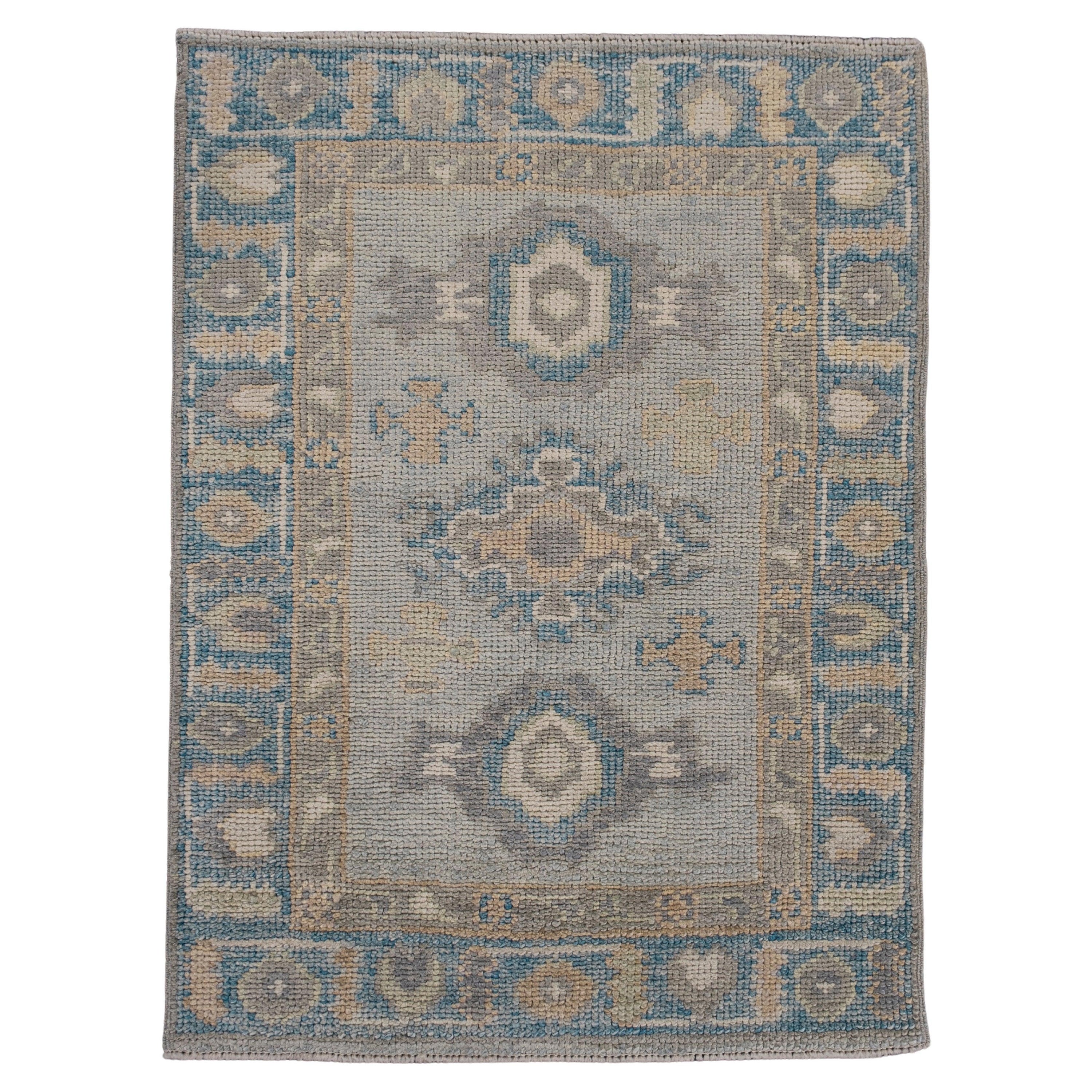 Turkish Oushak Rug 2'3" x 3'1" #11499