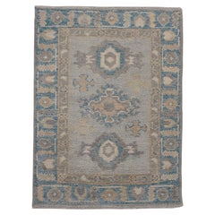 Turkish Oushak Rug 2'3" x 3'1" #11499