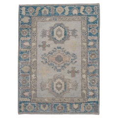 Tapis turc Oushak 2'3" x 3'1" n° 11859