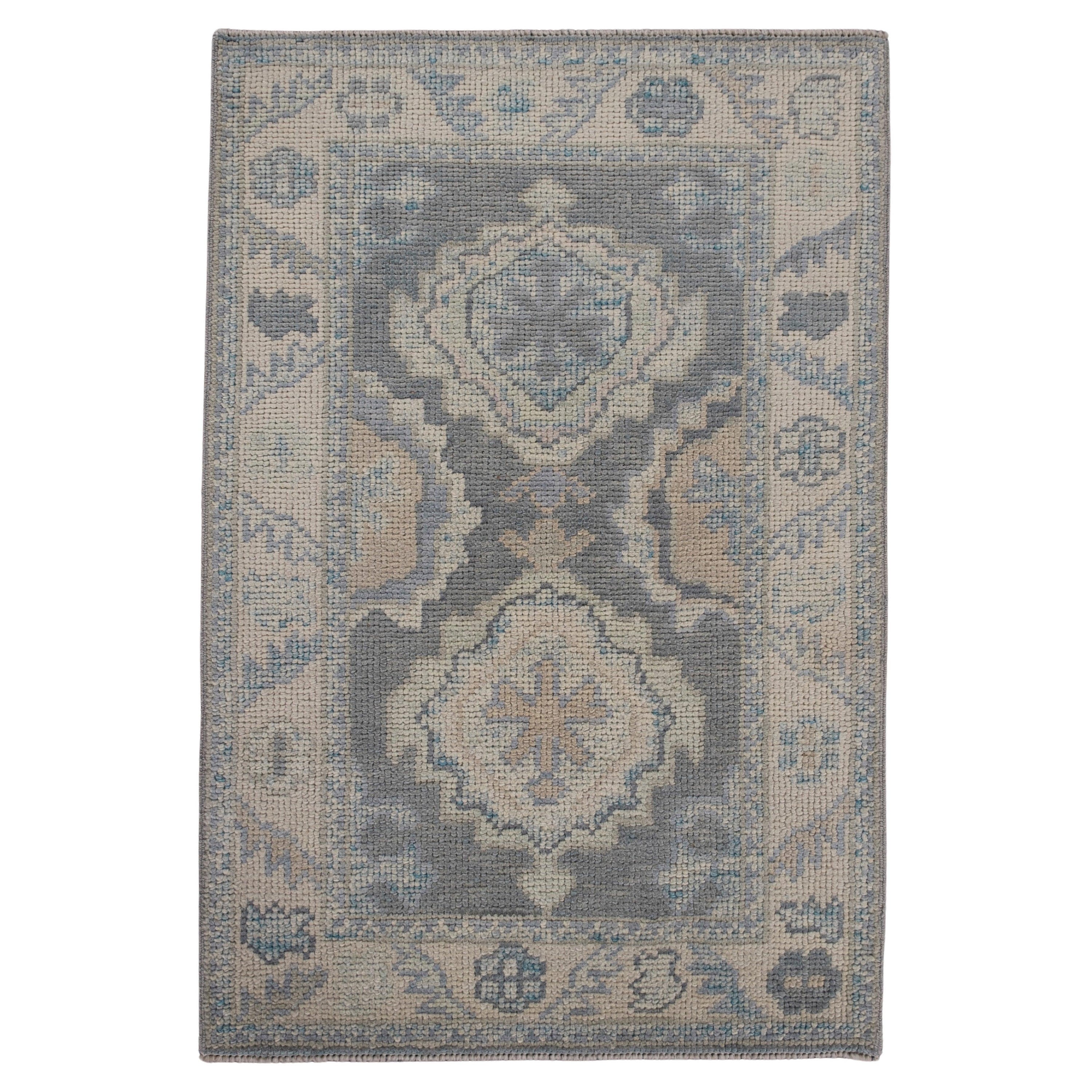 Turkish Oushak Rug 2'2" x 3'2" #11489
