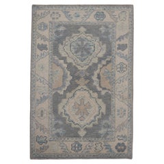 Tappeto Oushak turco 2'2" x 3'2" #11489