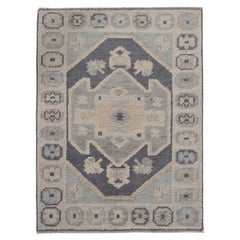 Tappeto Oushak turco 2'2" x 2'10" #11477