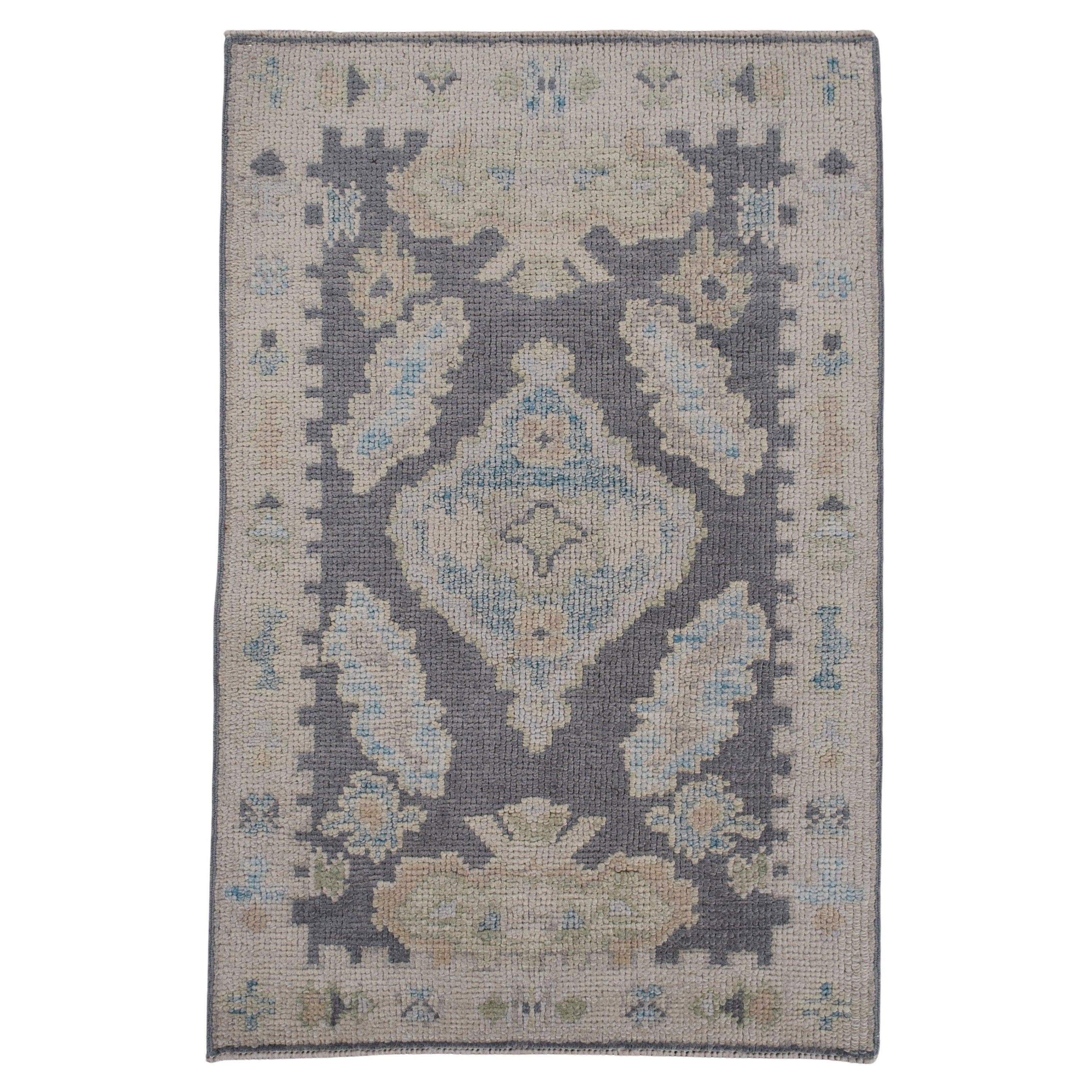 Tapis turc Oushak 2' x 3'1" n°11874
