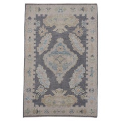 Tapis turc Oushak 2' x 3'1" n°11874