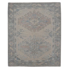 Turkish Oushak Rug 2'3" x 2'8" #11869