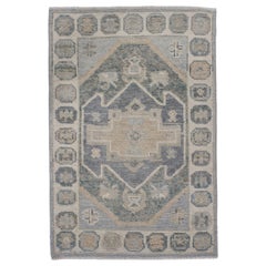 Turkish Oushak Rug 2'3" x 3'4" #11480