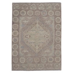 Turkish Oushak Rug 2'4" x 3'2" #12007