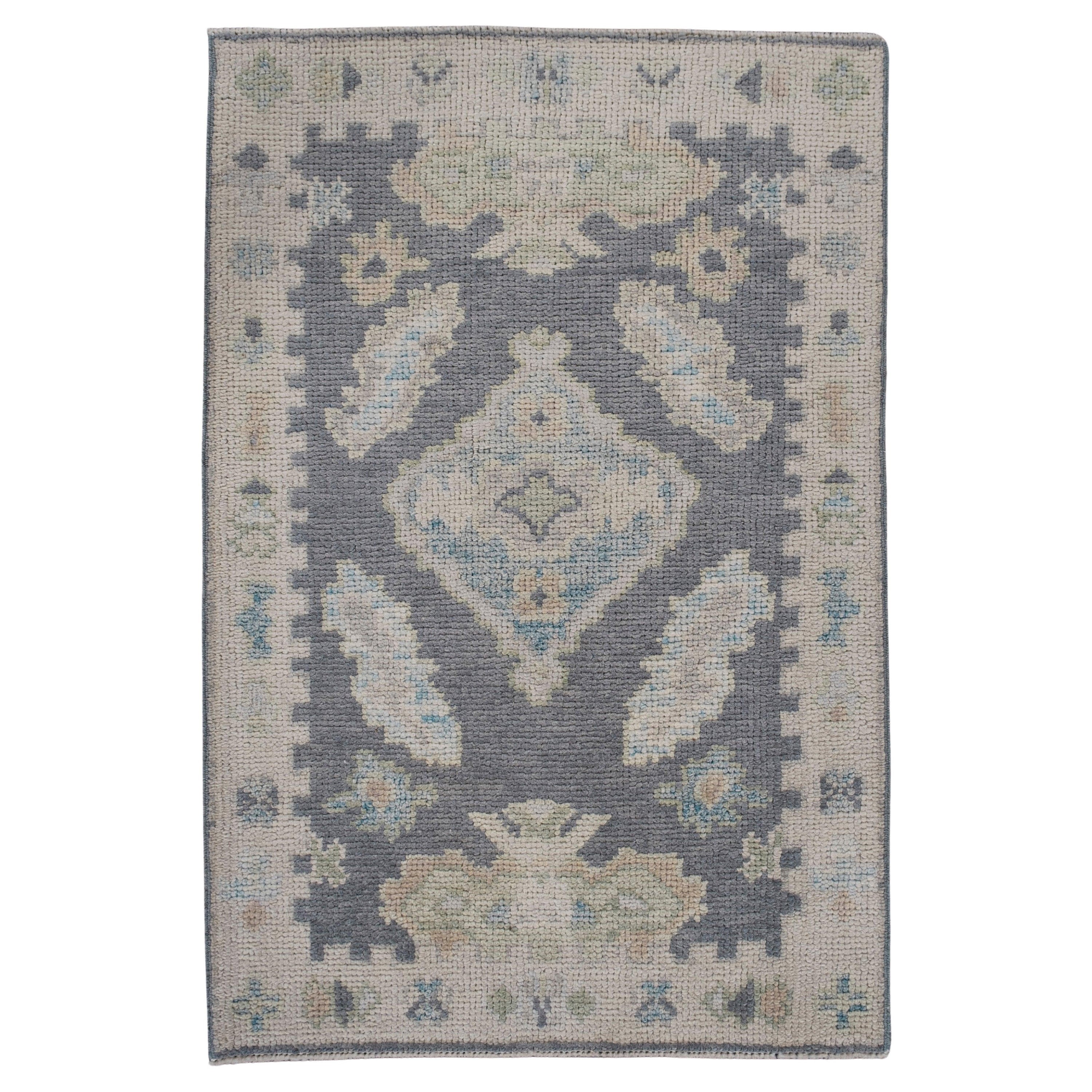 Turkish Oushak Rug 2'1" x 3'1" #11886