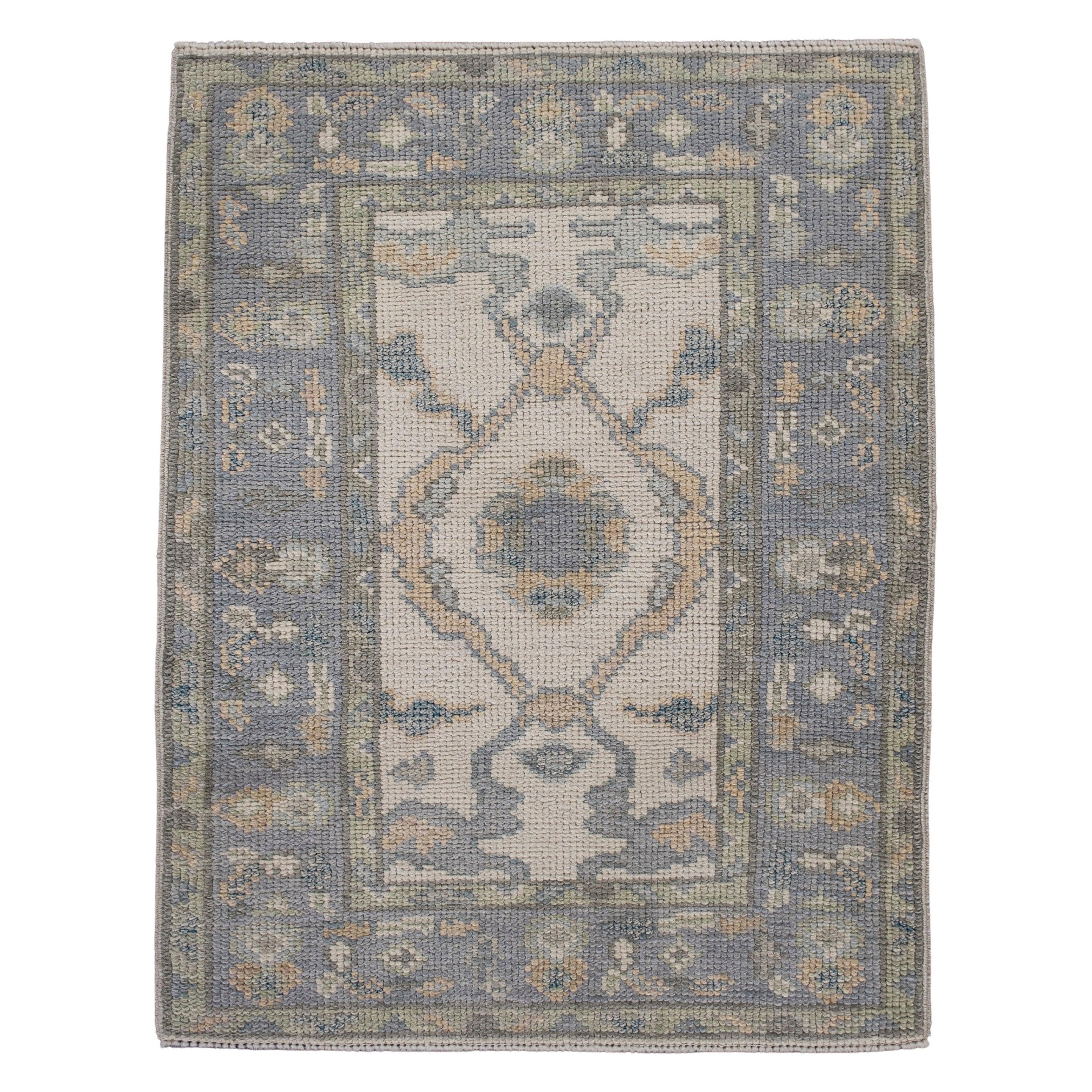 Turkish Oushak Rug 2'4" x 3' #11468
