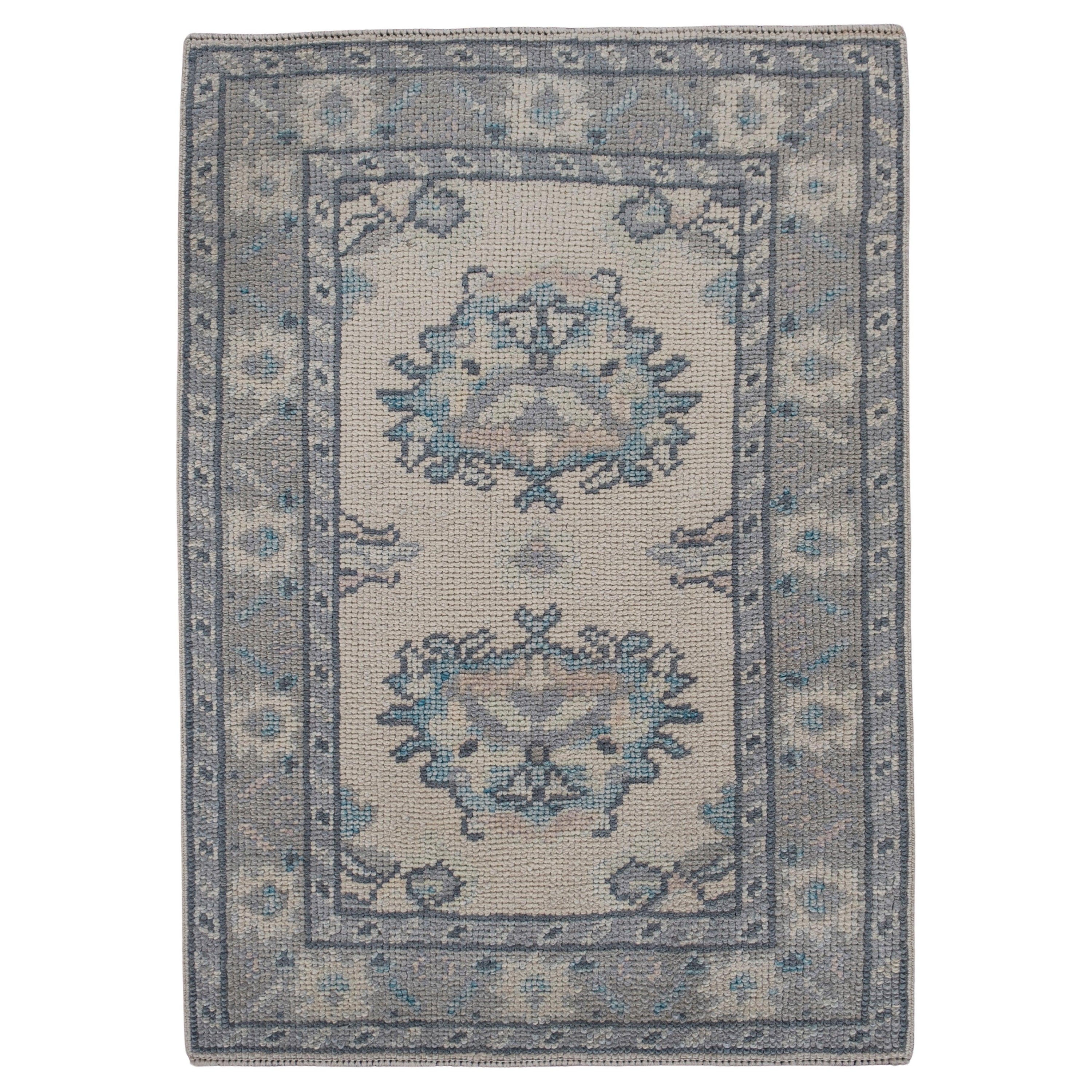 Turkish Oushak Rug 2'2" x 3'1" #11830