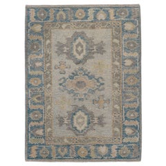 Tapis turc Oushak 2'3" x 3' n° 11523