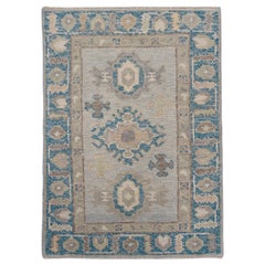 Turkish Oushak Rug 2'2" x 3'1" #11522