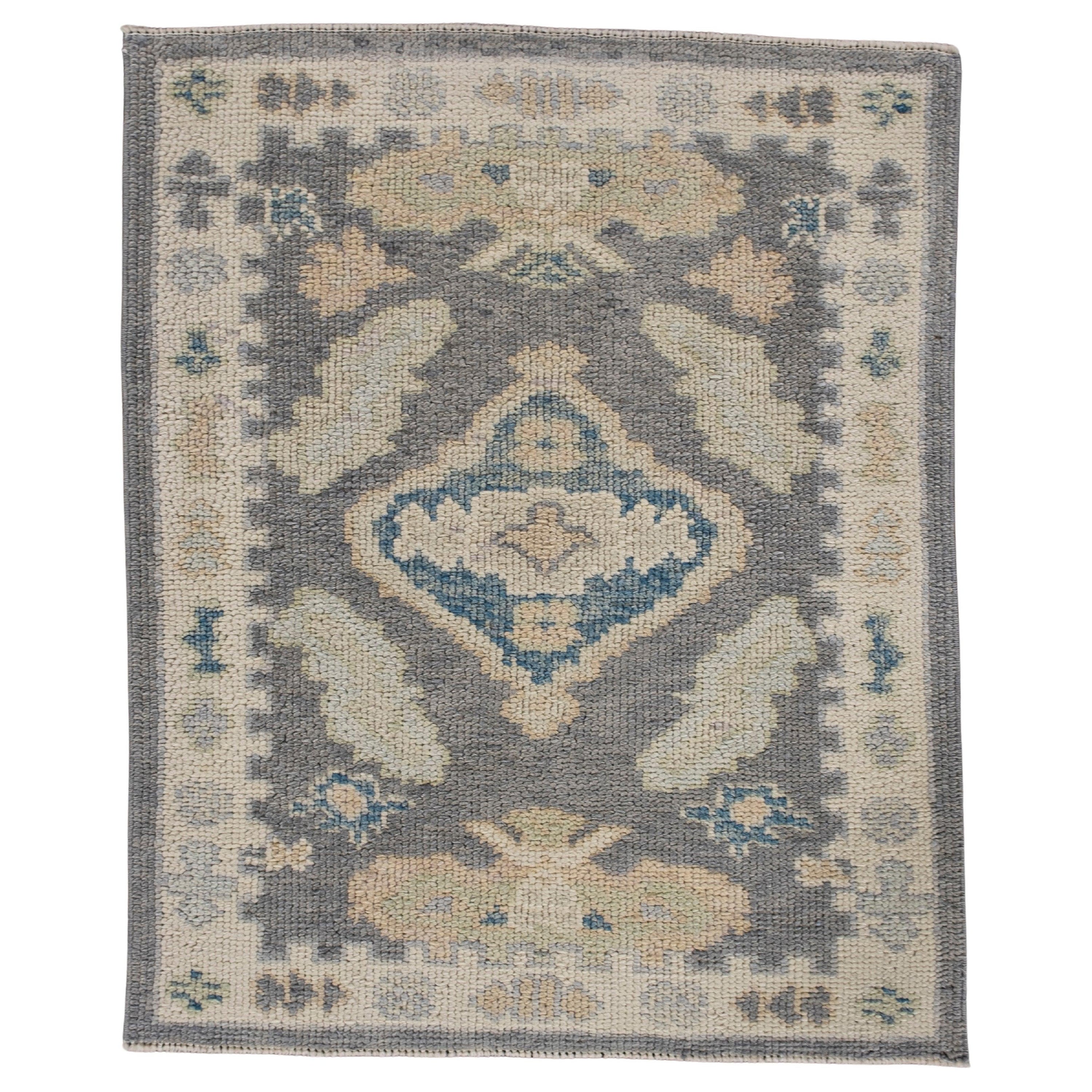 Turkish Oushak Rug 2'1" x 3' #11513