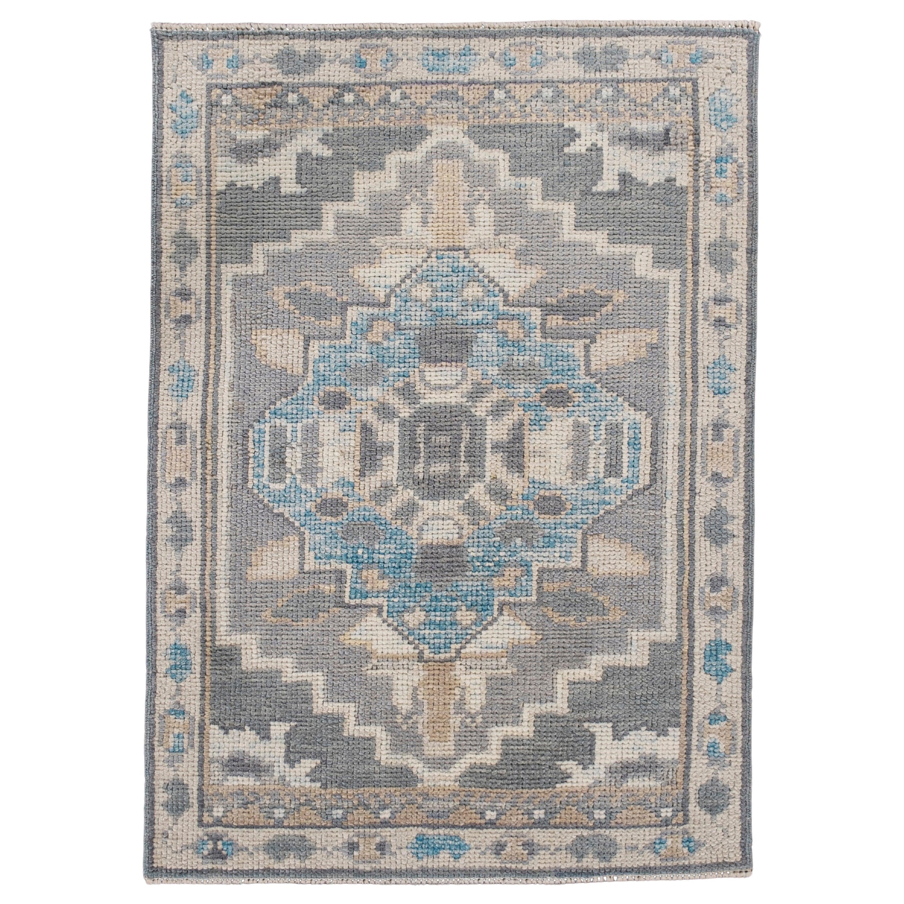 Turkish Oushak Rug 2'2" x 3' #11504