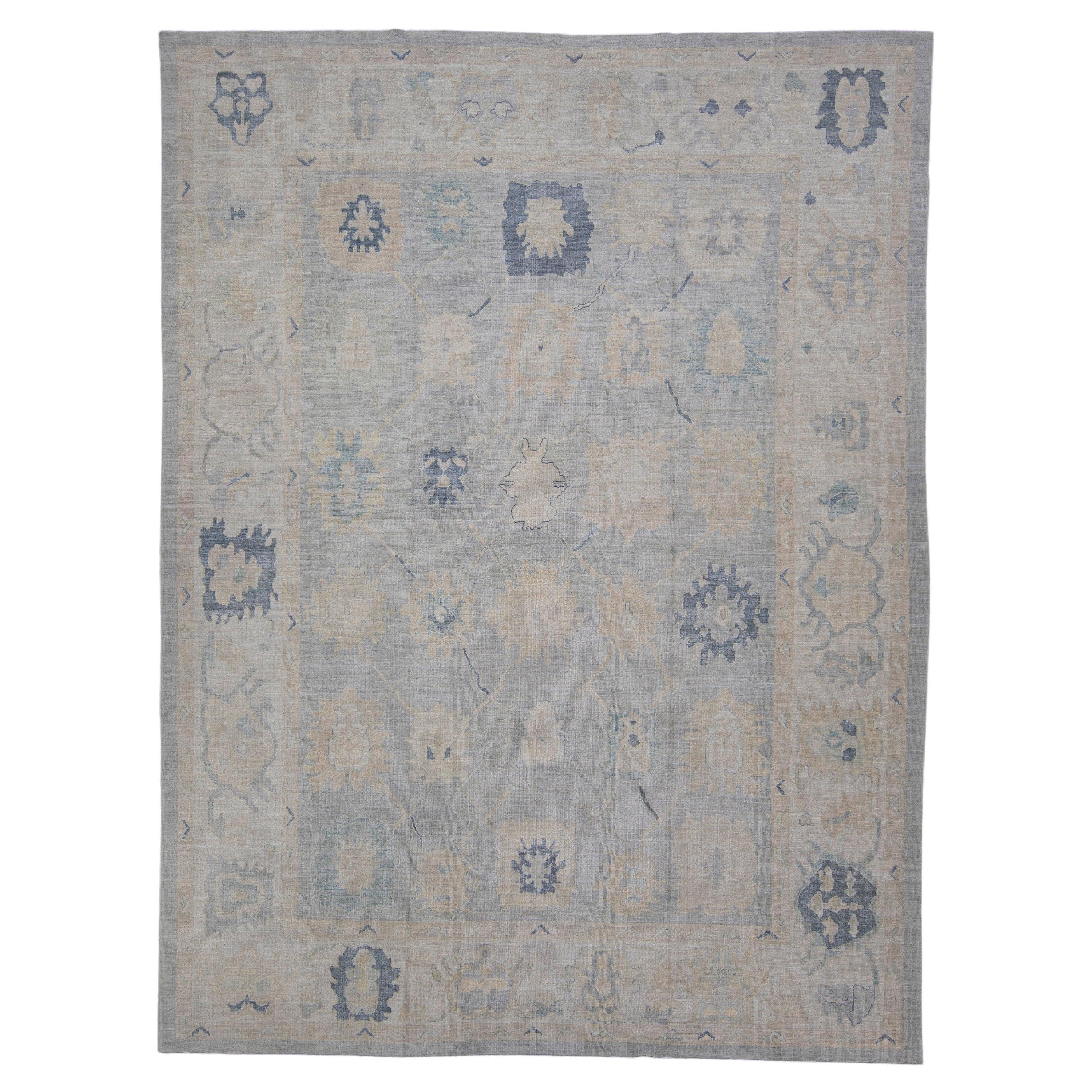 Türkischer Oushak-Teppich 13' x 17'1" #10984