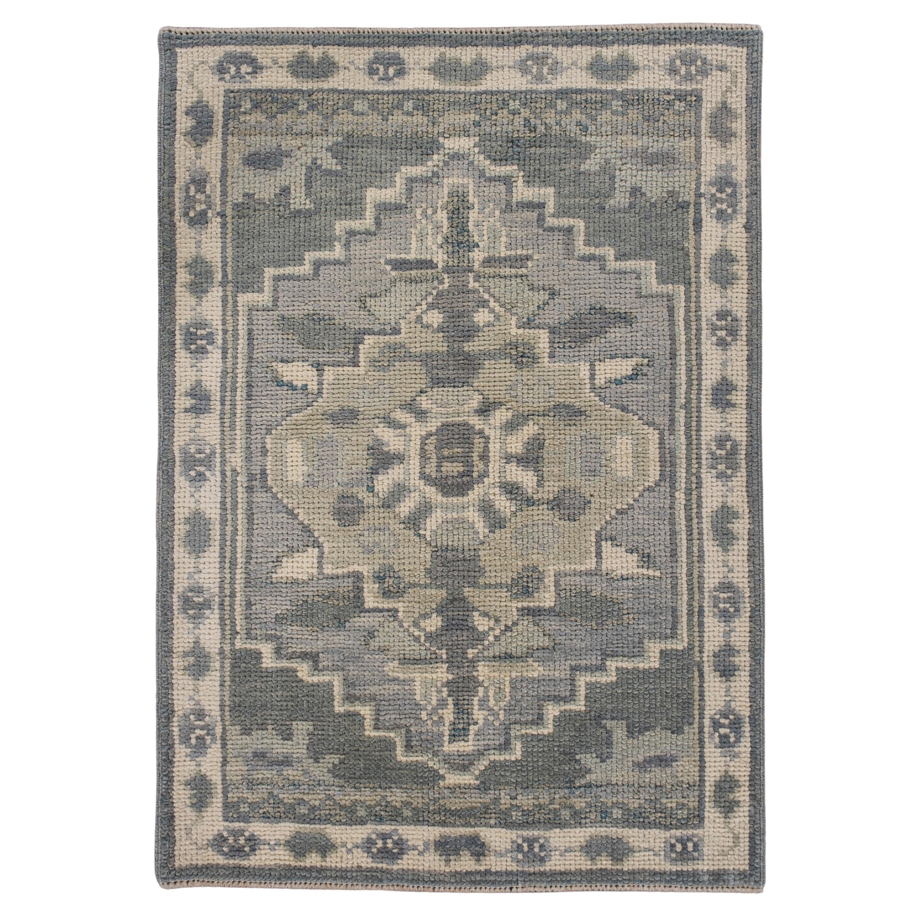 Turkish Oushak Rug 2'2" x 3' #11527