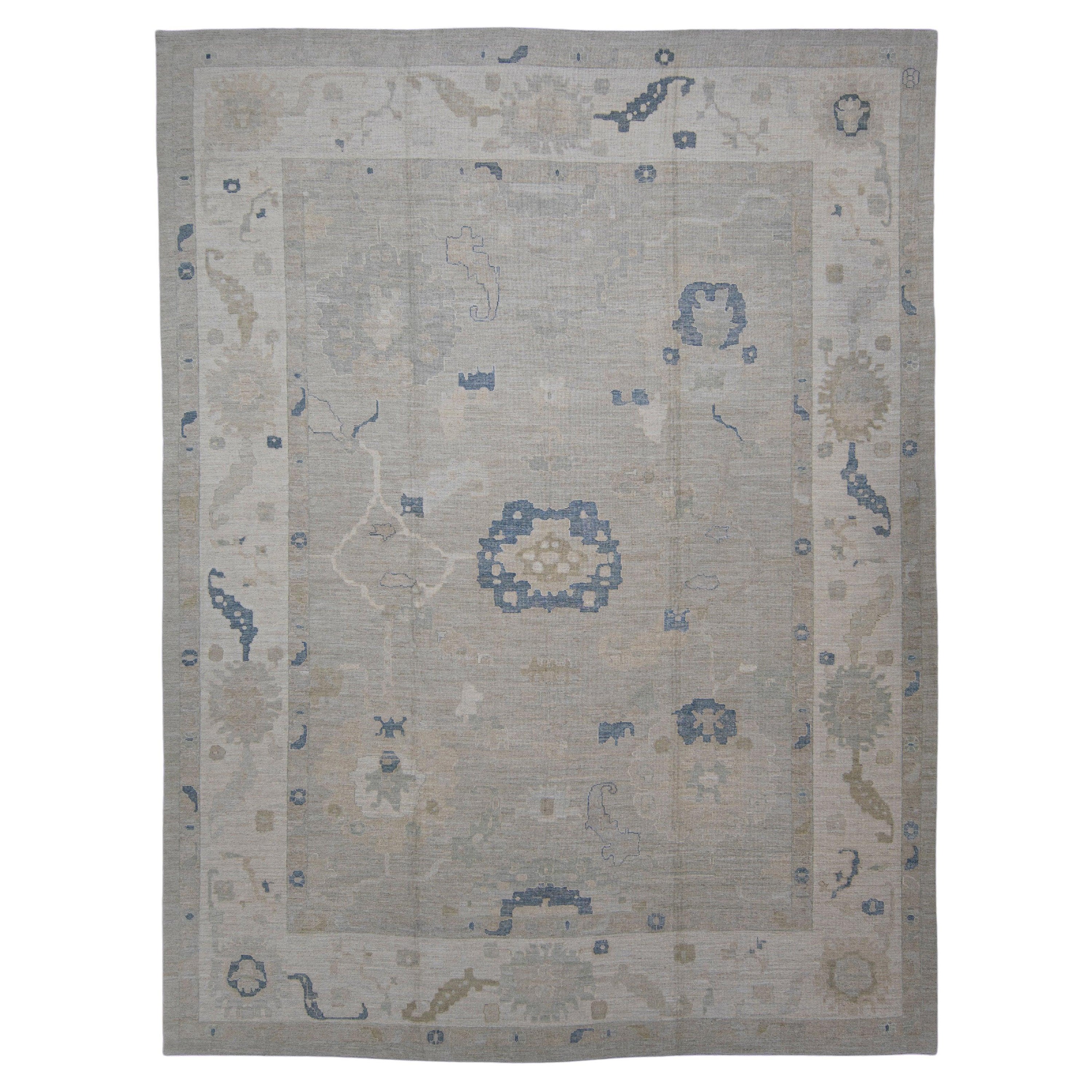 Turkish Oushak Rug 13'10" x 18'3" #7096