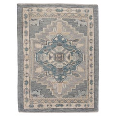 Tapis turc Oushak 2'3" x 3' n° 11476
