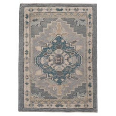 Turkish Oushak Rug 2'3" x 3'1" #11473
