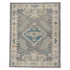 Alfombra turca Oushak 2'5" x 3'1" #11459