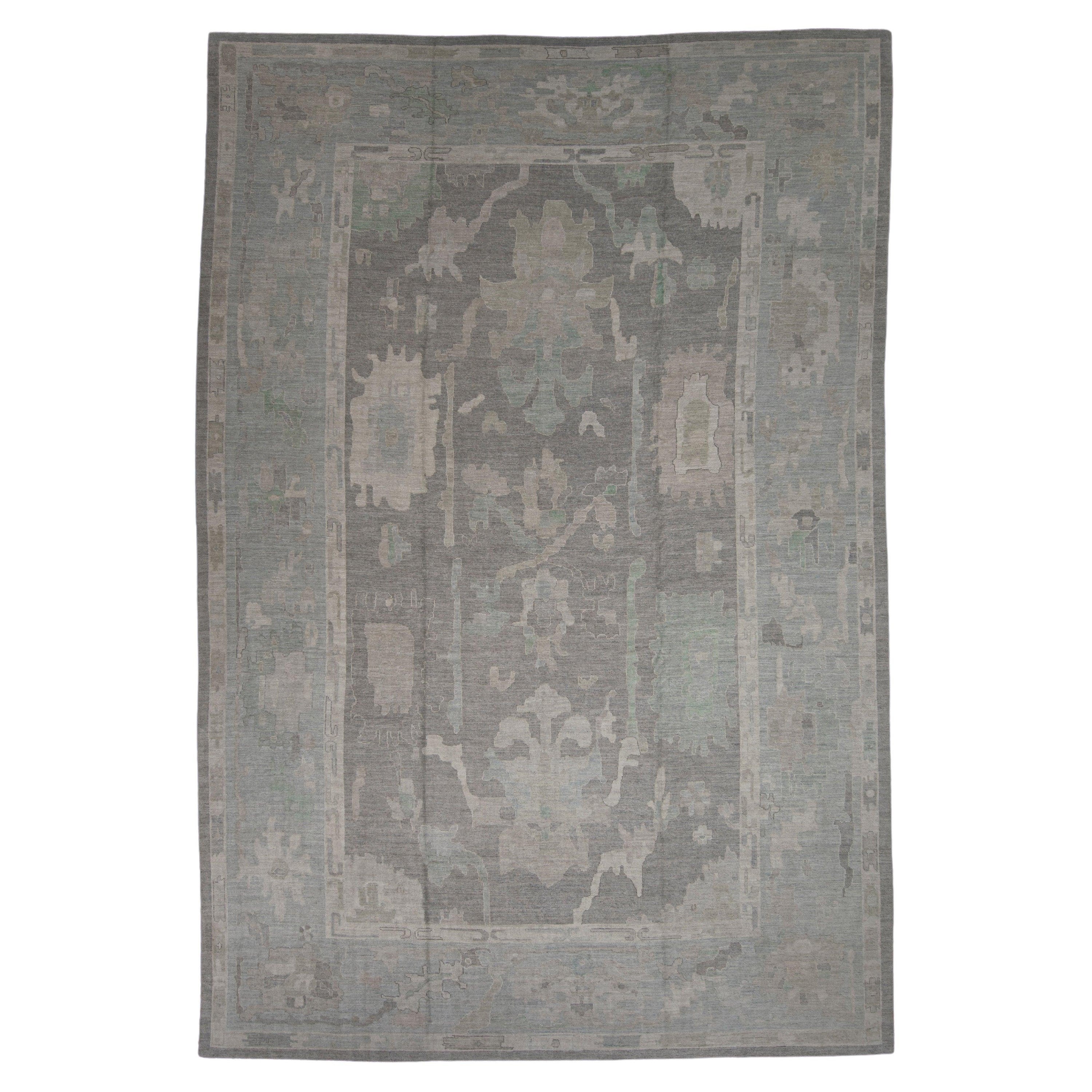 Turkish Oushak Rug 14'2" x 20'10" #11356