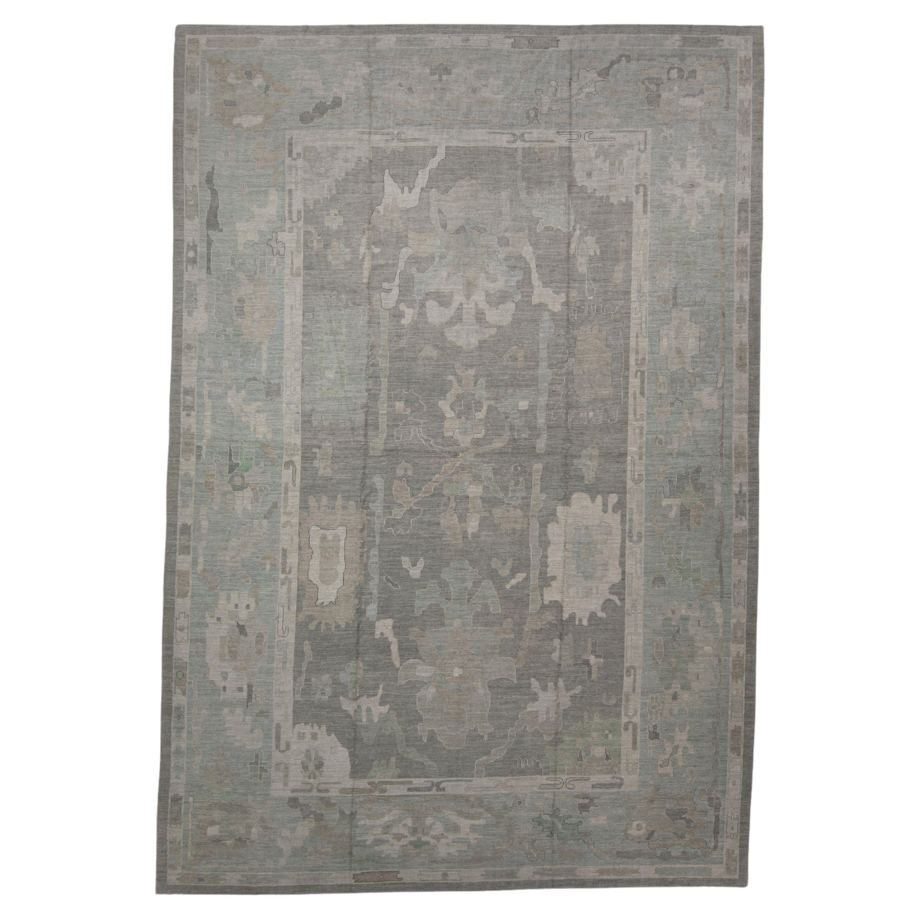 Türkischer Oushak-Teppich 14'1" x 20'5" #10845