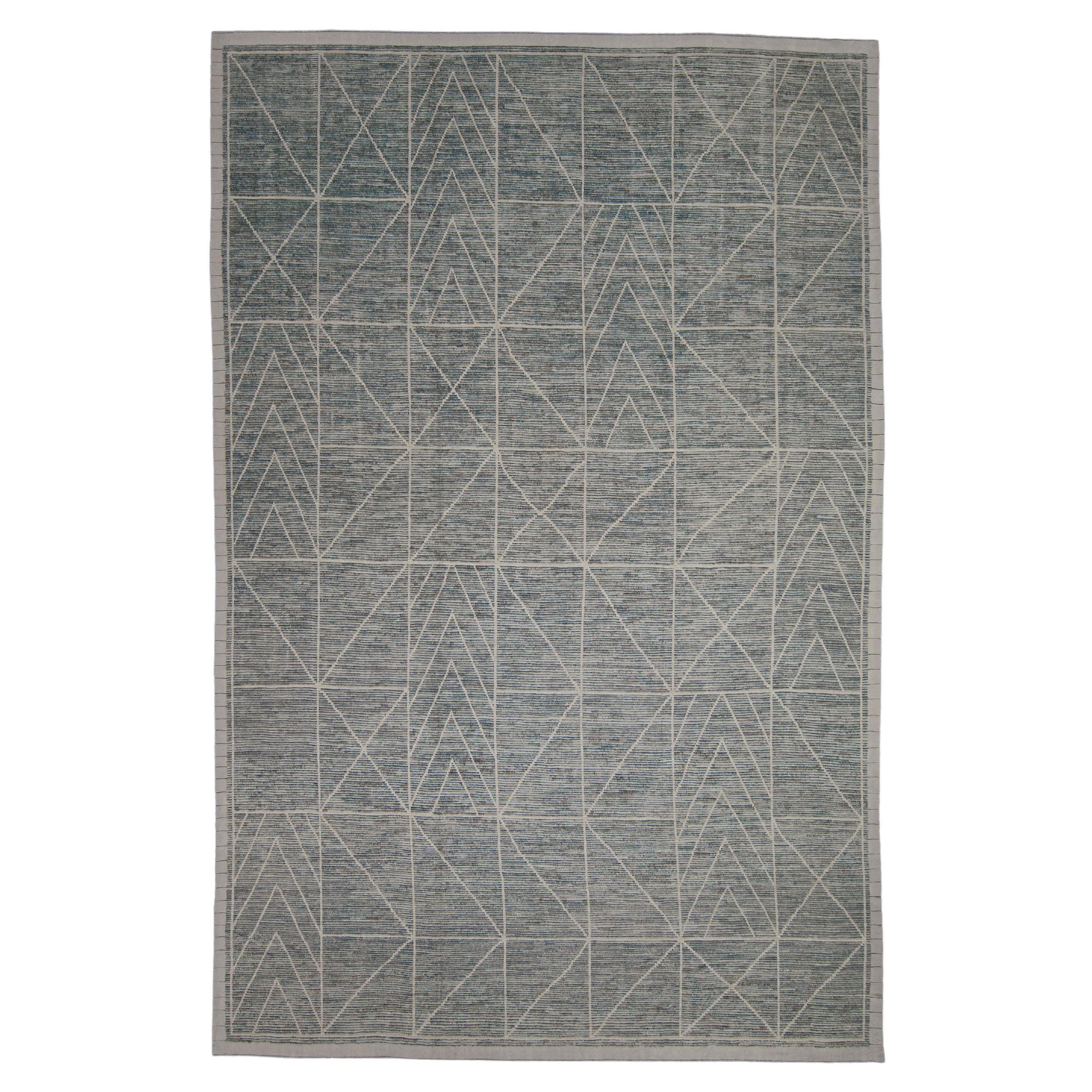 Hand Knotted Turkish Tulu Rug 12'7" x 18'8" #10805 For Sale