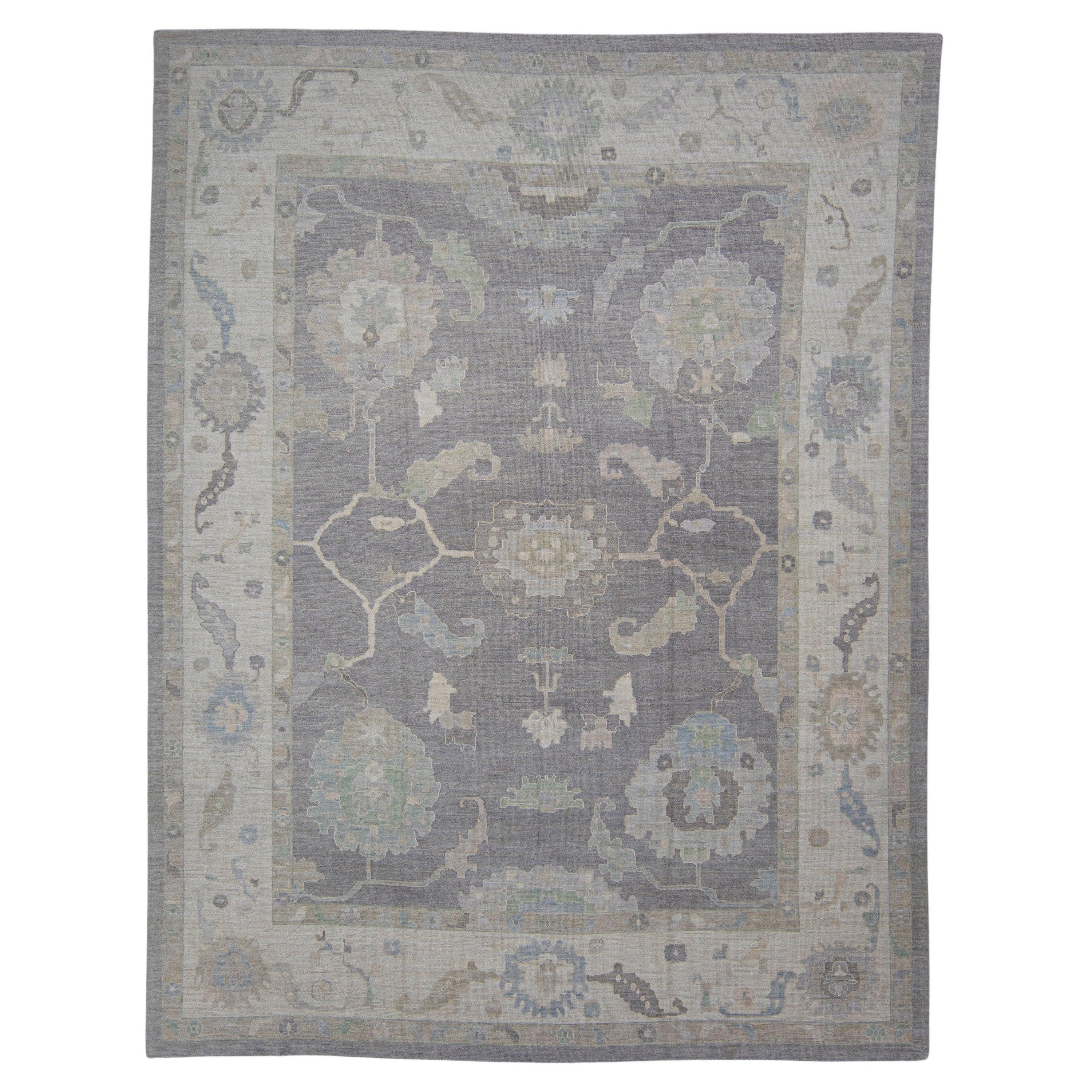 Alfombra turca Oushak 12'1" x 15'9" #11783