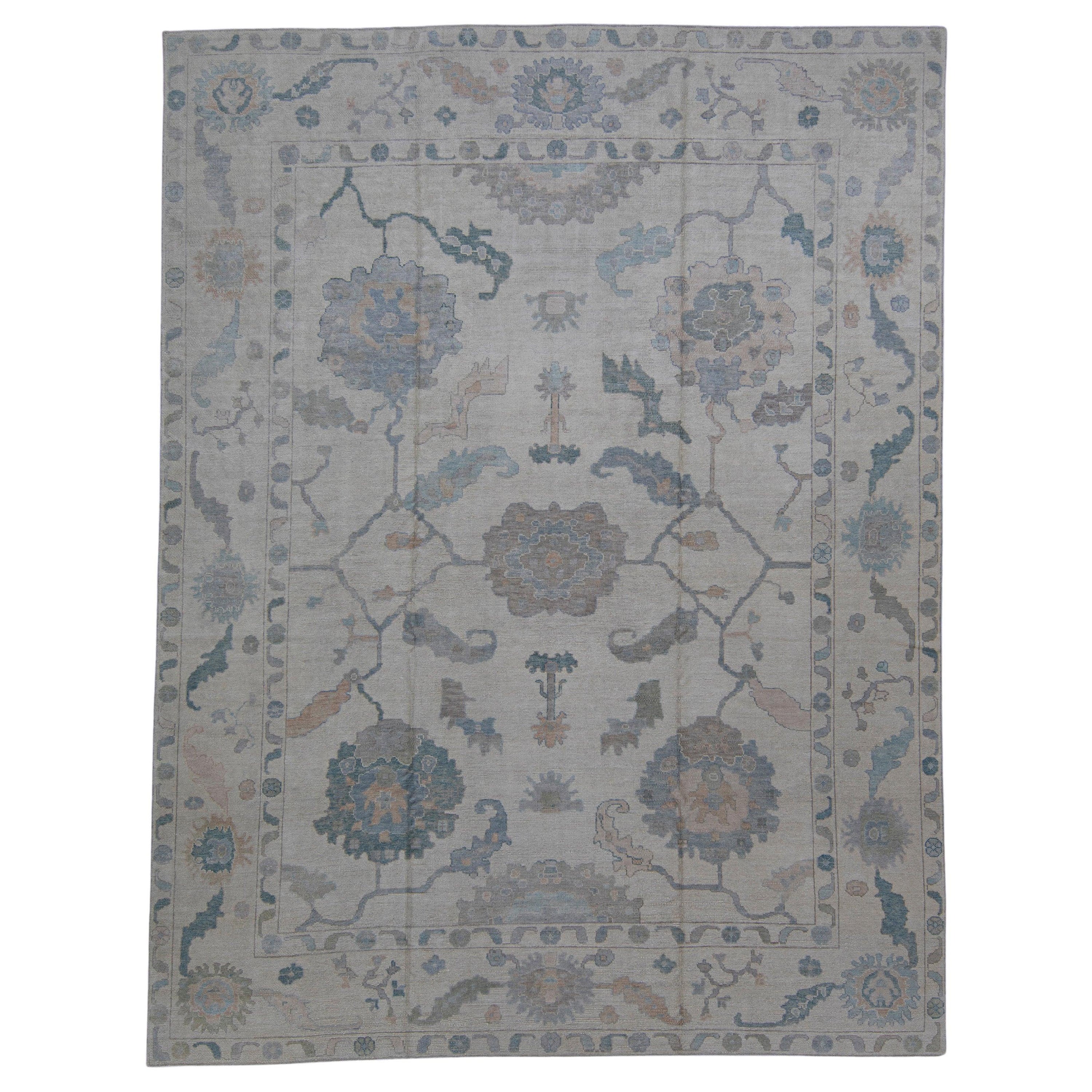 Turkish Oushak Rug 11'8" x 15'2" #12063