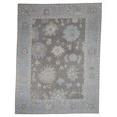 Alfombra turca Oushak 11'8" x 15'4" #12018