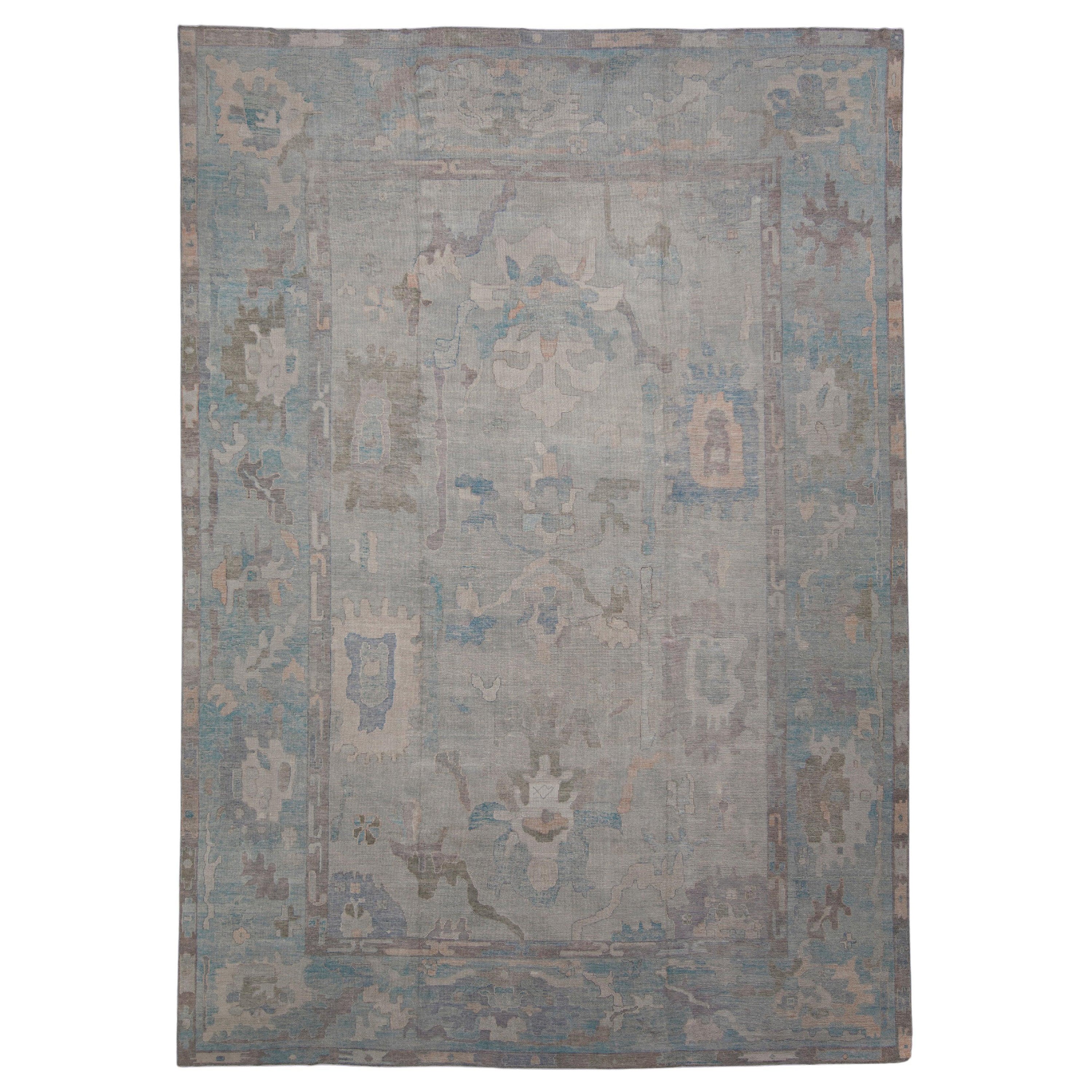 Turkish Oushak Rug 13'5" x 19' #8371